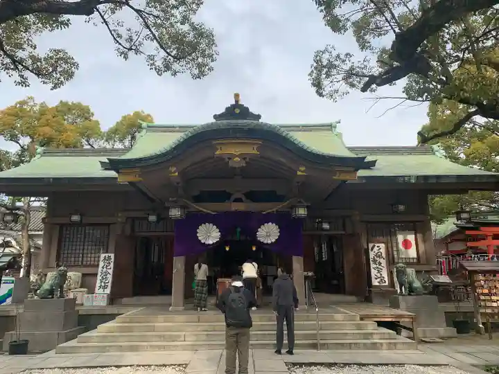 高津宮の本殿・本堂