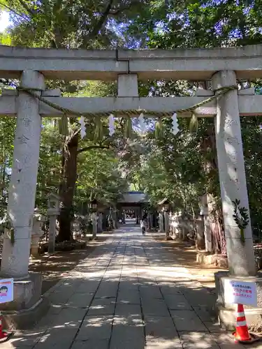 駒木諏訪神社の鳥居