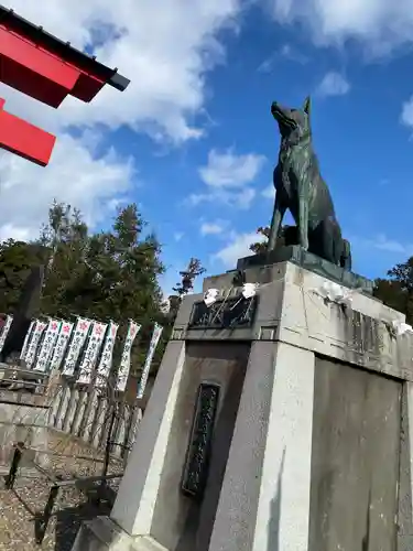 矢奈比賣神社（見付天神）の狛犬