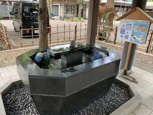 新琴似神社の手水舎