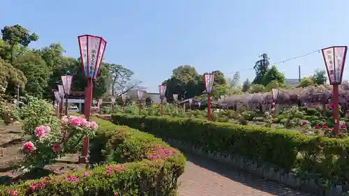 箭弓稲荷神社の庭園