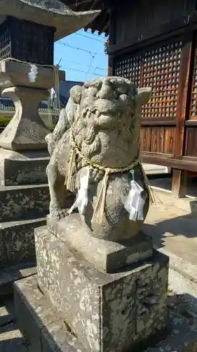 熊野神社の狛犬