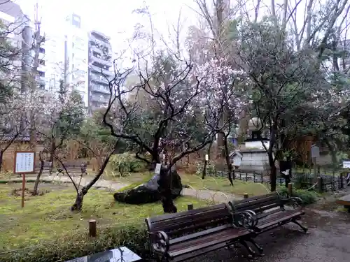 靖國神社の庭園