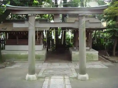 六郷神社の鳥居