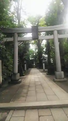 荻窪八幡神社の鳥居