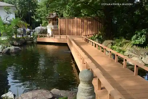 愛宕神社の庭園