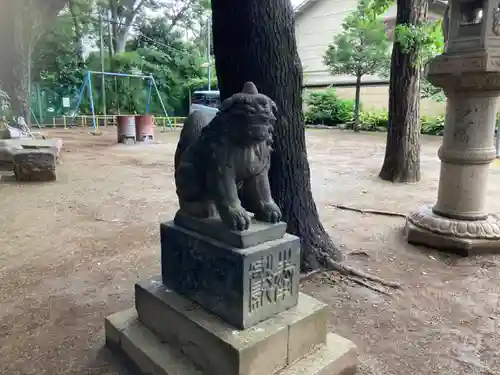 品川神社の狛犬