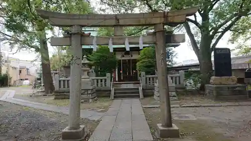 大川町氷川神社の鳥居