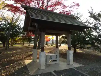 湧別神社の手水舎