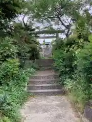 中味鋺忠魂社の鳥居