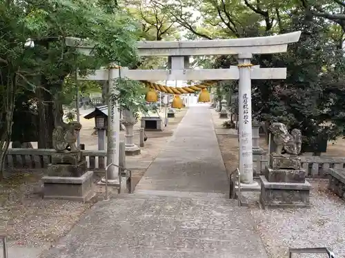 額神社の鳥居