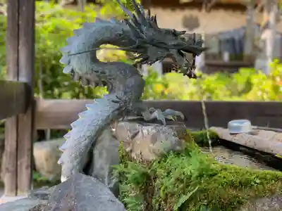 禅定寺の手水舎