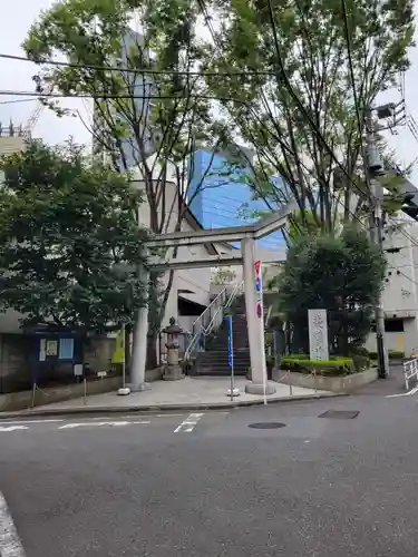 北谷稲荷神社の鳥居