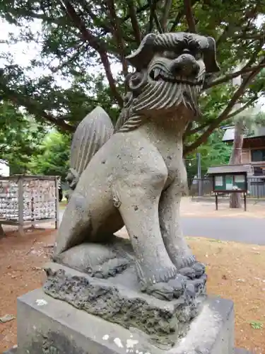 大谷地神社の狛犬