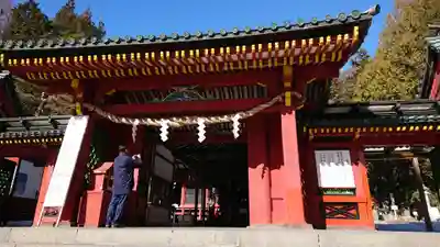 日光二荒山神社中宮祠の山門・神門