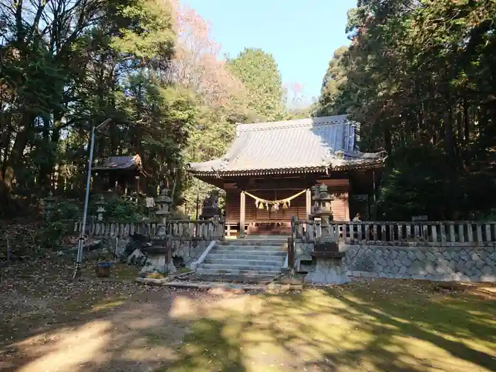 愛宕社の本殿・本堂