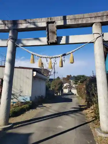 小宅八幡神社の鳥居