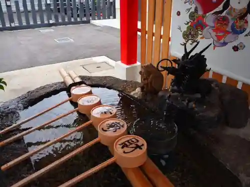 別小江神社の手水舎