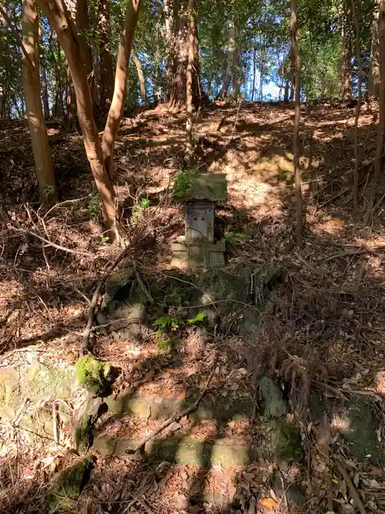 神社(名称不明)の周辺