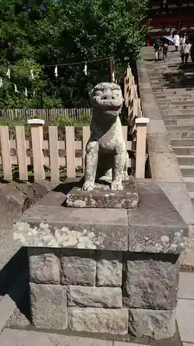 鶴岡八幡宮の狛犬