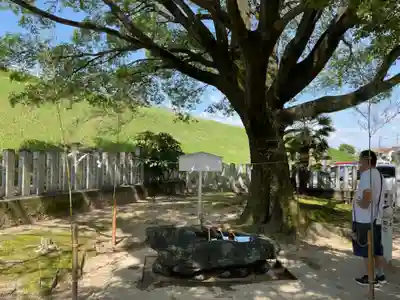 西八龍社の手水舎