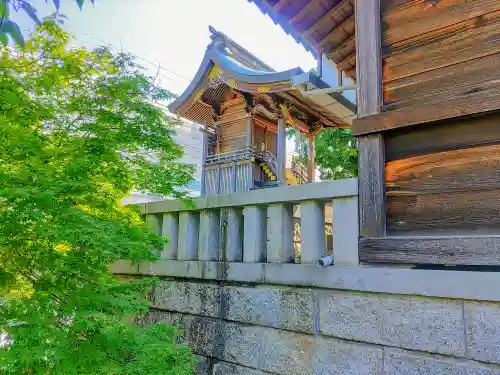 八幡社（萩原町林野）の本殿・本堂