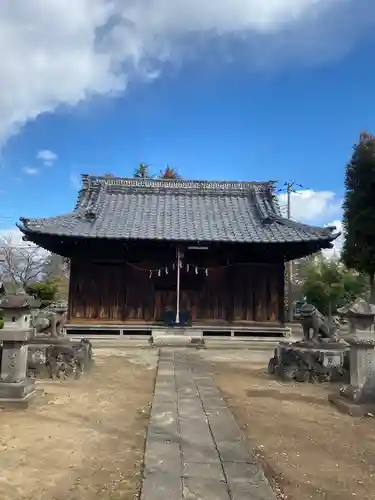 吉羽千勝神社の本殿