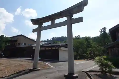 須部神社の鳥居