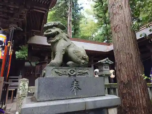 矢彦神社の狛犬