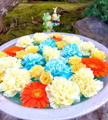 法輪寺の手水舎