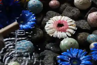 滑川神社 - 仕事と子どもの守り神の手水舎