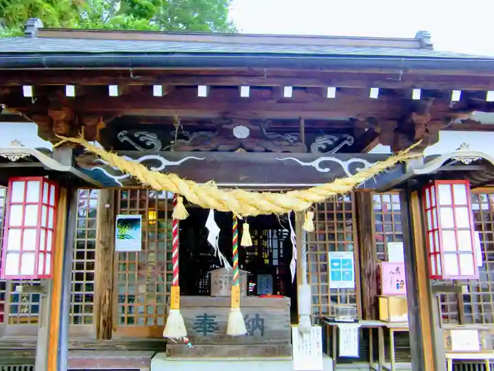 祖母井神社の本殿・本堂