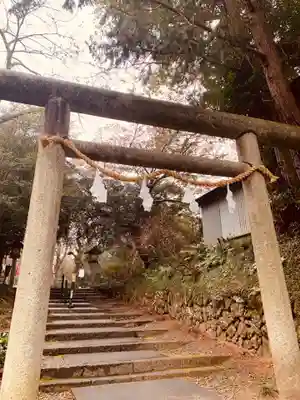 唐澤山神社の鳥居