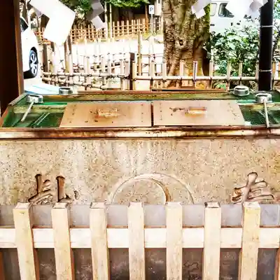 代々木八幡宮の手水舎