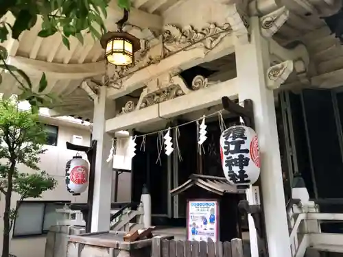 猿江神社の本殿・本堂