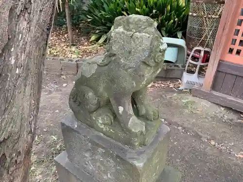 蘇我比咩神社の狛犬