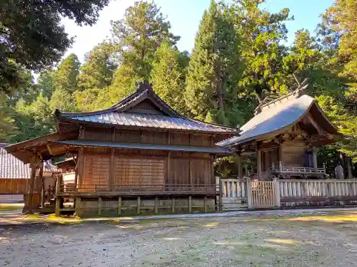 稲田神社の本殿・本堂