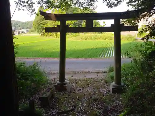 稲荷神社の鳥居