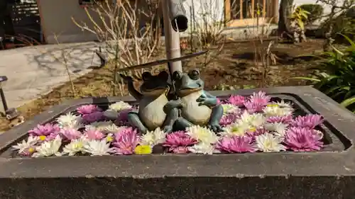 法輪寺の手水舎