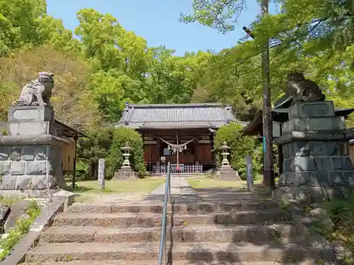 甲斐総社八幡神社の本殿・本堂