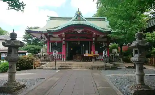 市谷亀岡八幡宮の本殿