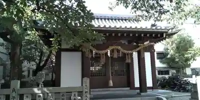 東園田東 白井神社の本殿・本堂
