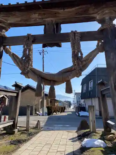 新宮熊野神社の鳥居