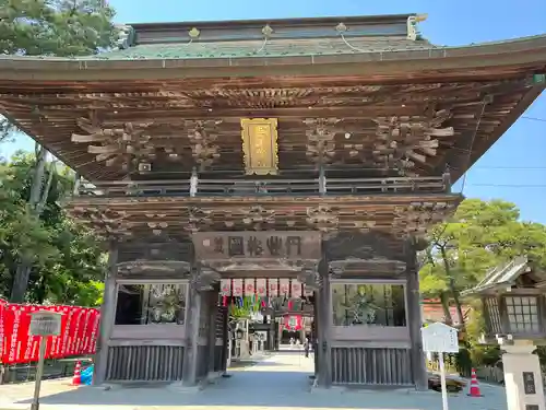 竹駒神社の山門