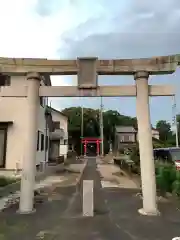 南外山八幡社の鳥居