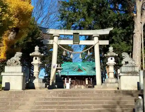 (下館)羽黒神社の鳥居