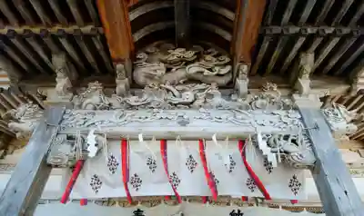 上ノ國八幡宮の芸術