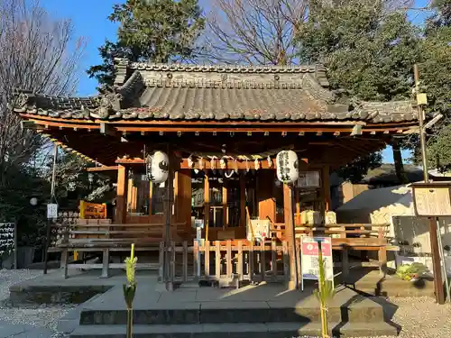 川越熊野神社の本殿