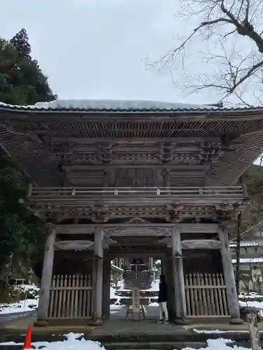 甘南美寺の山門・神門