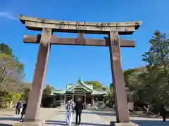 豊國神社の鳥居